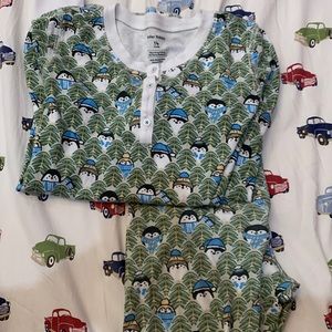 Roller Rabbit winter pajamas kids size 14 or women xsmall